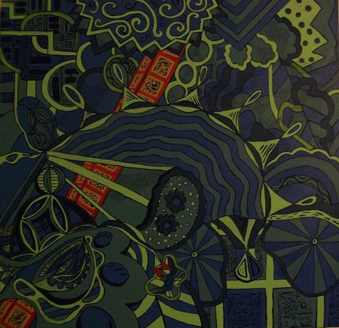 Antonino La Vela | Red Column - Under Construction