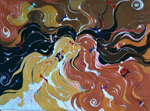 Gianpiero Basiglio | Hairs in the air - Paesaggio femminile