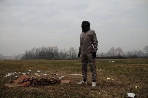 Silvia Mariotti | composition with man