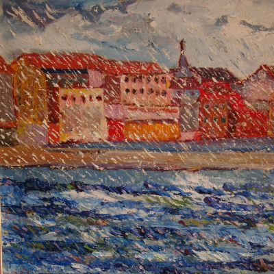 Giorgio Ottonello | NEIGE SUR BOURG DE MER