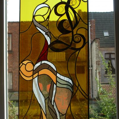 Git Gervais Art Creation | enseigne salon de coiffure Bruxelles