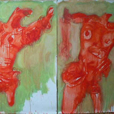 Emme | Studio di figure n°6 (dittico)