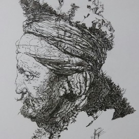 Filippo Mattarozzi | ”Rembrandt Revised” The second ”oriental”head