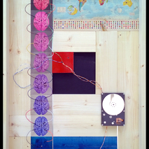  | Reliquiario geo/grafico d&rsquo;artista DOMINAZIONE 001 (Modulo di comportamento spaziale interattivo - serie MACCHINE UTILI)