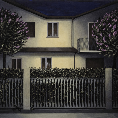  | Casa e Lagerstroemie di notte
