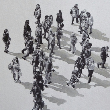  | Turisti in piazza San Marco, Venezia