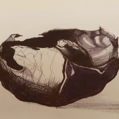 Fabio Alessandro Mirri | foglia di cavolo viola-nero e fico d’India