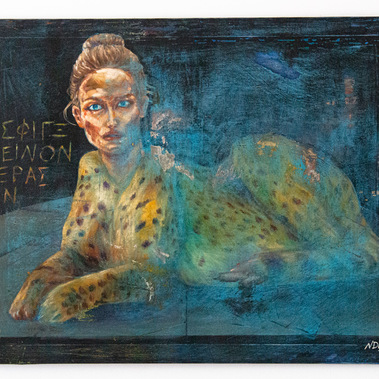 Niccolò Duse | A Portrait of the Sphinx as an Old Painting (Η Σφιγξ Δεινον Τερας Ην)