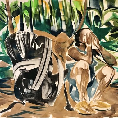 Francesco Fornasieri | Fleeing in the mud (Figures of the Flood I, Venezuela)