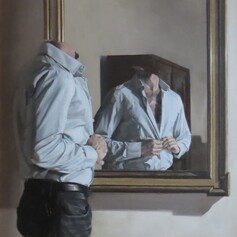 Giulio Calamandrei | Decapitati che fanno cose n. 6 - Specchio riflesso