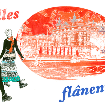  | &rdquo;Elles fl&acirc;nent&rdquo; (they amble)