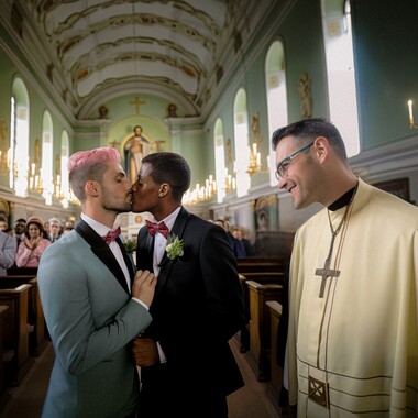 Angelo Formato | A Love Story for a Brighter Future: The Wedding Party