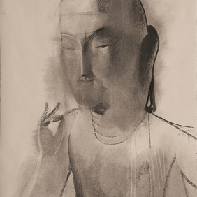 Emanuele Messina | Buddha benedicente