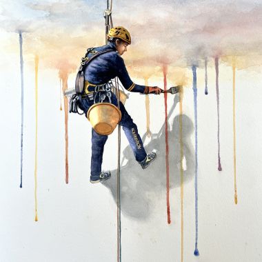 Anna Pluda | Men at work