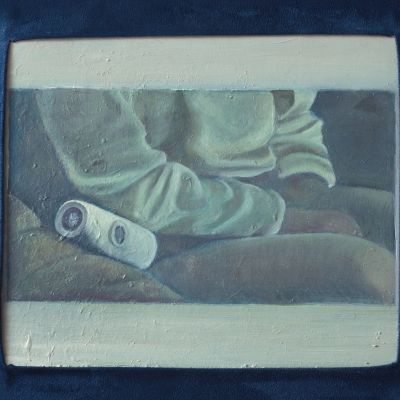  | At the end of a working day (dettaglio pittura)