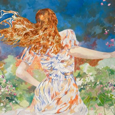 Silvia Muscolino | Bluebird in a Wildflowers’ field